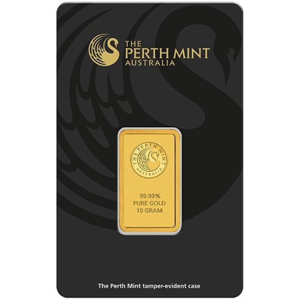 10 Gramm Goldbarren Perth Mint K�nguru