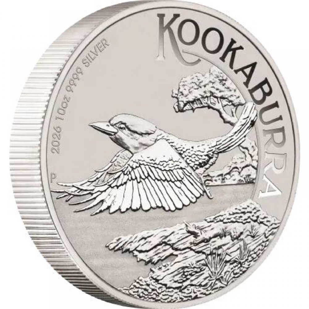 10 oz Kookaburra Silberm�nze 2026