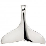 JOBO Anh�nger Walfischflosse 925 Sterling Silber rhodiniert