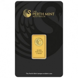 5 Gramm Goldbarren Perth Mint K�nguru