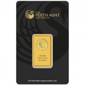 20 Gramm Goldbarren Perth Mint K�nguru