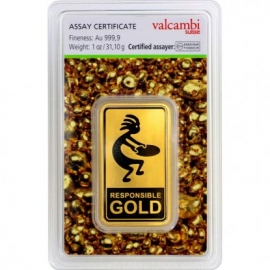 31,1g Goldbarren Valcambi Responsible