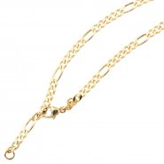 JOBO Fu�kettchen Fu�kette 333 Gold Gelbgold 25 cm Karabiner