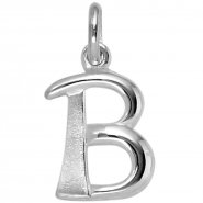 JOBO Anh�nger Buchstabe B 925 Sterling Silber matt Buchstabenanh�nger