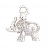 JOBO Einh�nger Charm Elefant 925 Sterling Silber rhodiniert