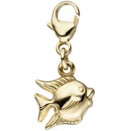 JOBO Einh�nger Charm Fisch 333 Gold Gelbgold Anh�nger Goldcharm