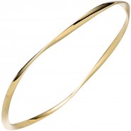 JOBO Armreif Armband 925 Sterling Silber gold vergoldet