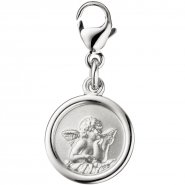 JOBO Einh�nger Charm Engel Schutzengel 925 Silber matt Anh�nger f�r Bettelarmband