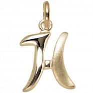 JOBO Anh�nger Buchstabe H 375 Gold Gelbgold Buchstabenanh�nger