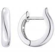 JOBO Creolen 925 Sterling Silber Ohrringe