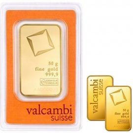 50 g Goldbarren - Valcambi