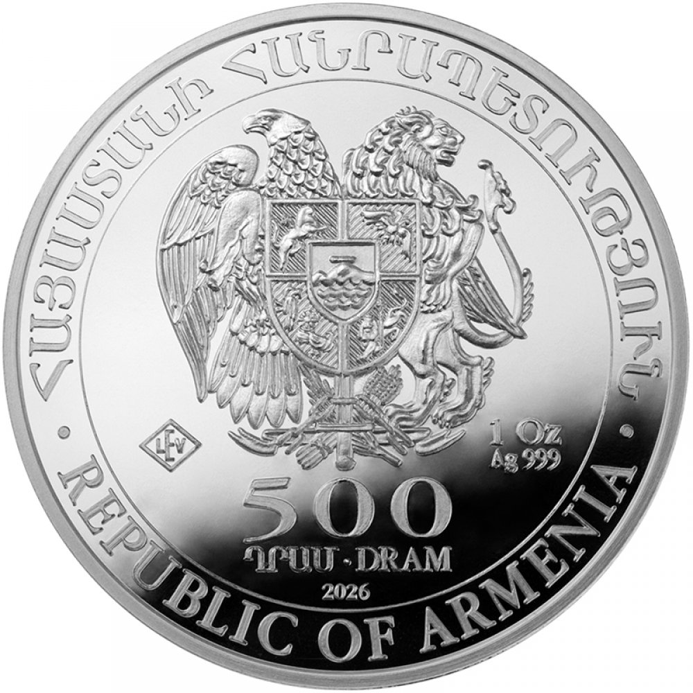 Arche Noah 2026 - Silberm�nze 1 oz Armenien 999