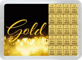 Gold statt Geld - 20g Geschenkbarren
