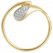 JOBO Anh�nger 585 Gold Gelbgold 16 Diamanten Brillanten