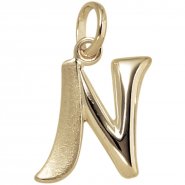 JOBO Anh�nger Buchstabe N 375 Gold Gelbgold Buchstabenanh�nger