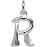 JOBO Anh�nger Buchstabe R 925 Sterling Silber matt Buchstabenanh�nger