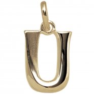 JOBO Anh�nger Buchstabe U 375 Gold Gelbgold Buchstabenanh�nger