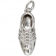 JOBO Anh�nger Fu�ball Fu�ballschuh 925 Sterling Silber rhodiniert
