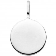 JOBO Anh�nger Gravur Gravurplatte rund 925 Sterling Silber