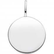 JOBO Anh�nger Gravur Gravurplatte rund 925 Sterling Silber