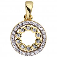 Eleganter Silberanh�nger mit Zirkonia