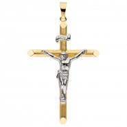 JOBO Kreuzanh�nger in 333 Gold bicolor