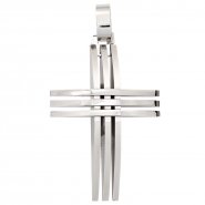 JOBO Anh�nger Kreuz Edelstahl Kreuzanh�nger Edelstahlkreuz