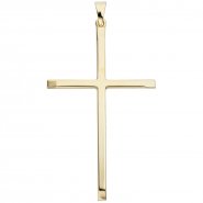 JOBO Anh�nger Kreuz schmal 333 Gold Gelbgold Kreuzanh�nger Goldkreuz