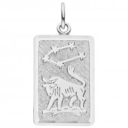 Anh�nger Stier Sterling Silber