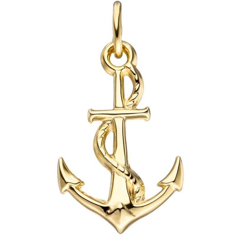 JOBO Anh�nger Anker 333 Gold Gelbgold Goldanh�nger