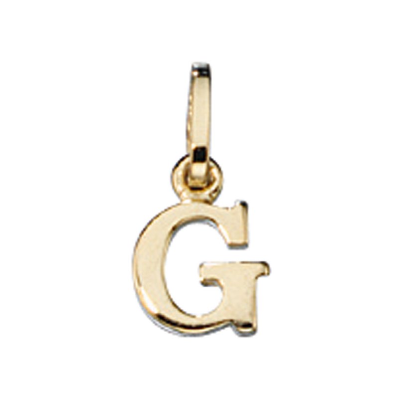 JOBO Anh�nger Buchstabe G 333 Gold Gelbgold Buchstabenanh�nger