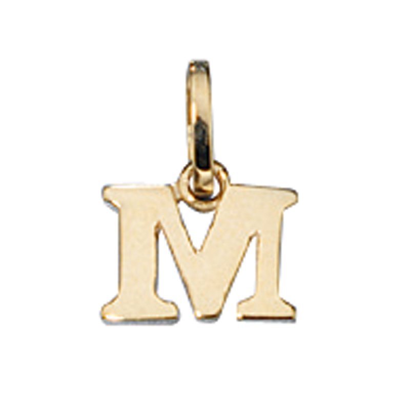 JOBO Anh�nger Buchstabe M 333 Gold Gelbgold Buchstabenanh�nger