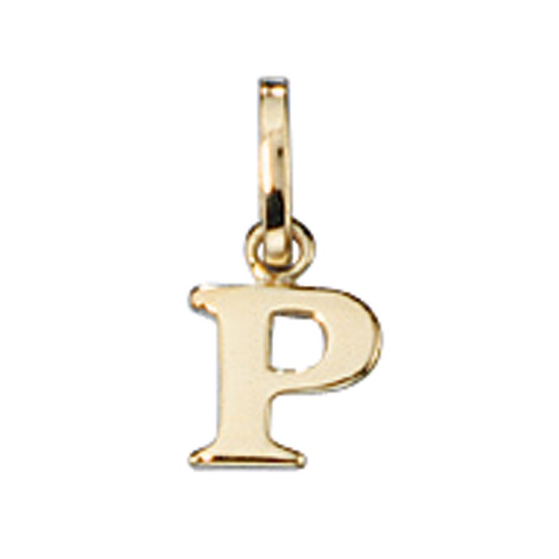 JOBO Anh�nger Buchstabe P 333 Gold Gelbgold Buchstabenanh�nger