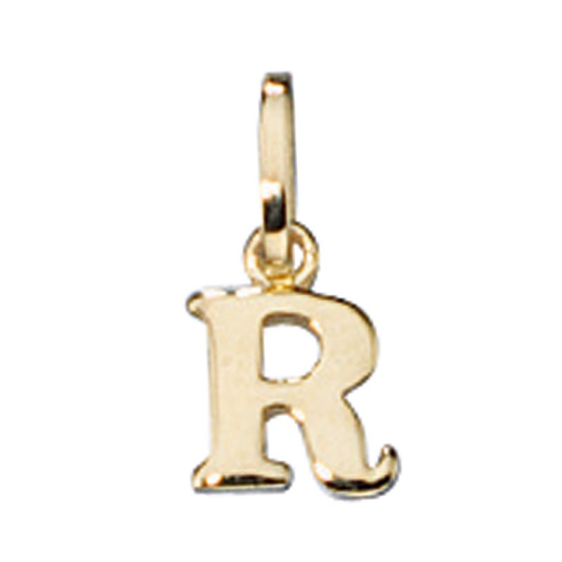 JOBO Anh�nger Buchstabe R 333 Gold Gelbgold Buchstabenanh�nger