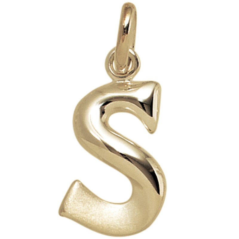 JOBO Anh�nger Buchstabe S 375 Gold Gelbgold Buchstabenanh�nger