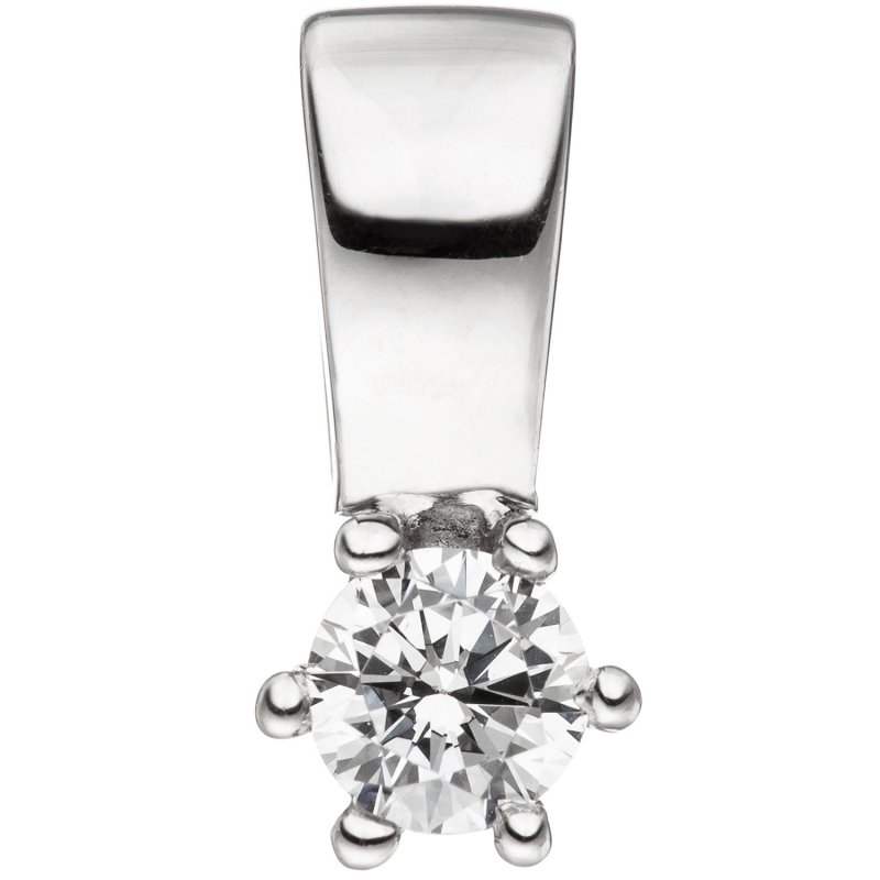 JOBO Anh�nger Einh�nger 925 Sterling Silber 1 Zirkonia Silberanh�nger