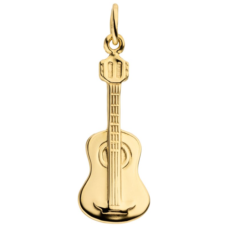 JOBO Anh�nger Gitarre 333 Gold Gelbgold