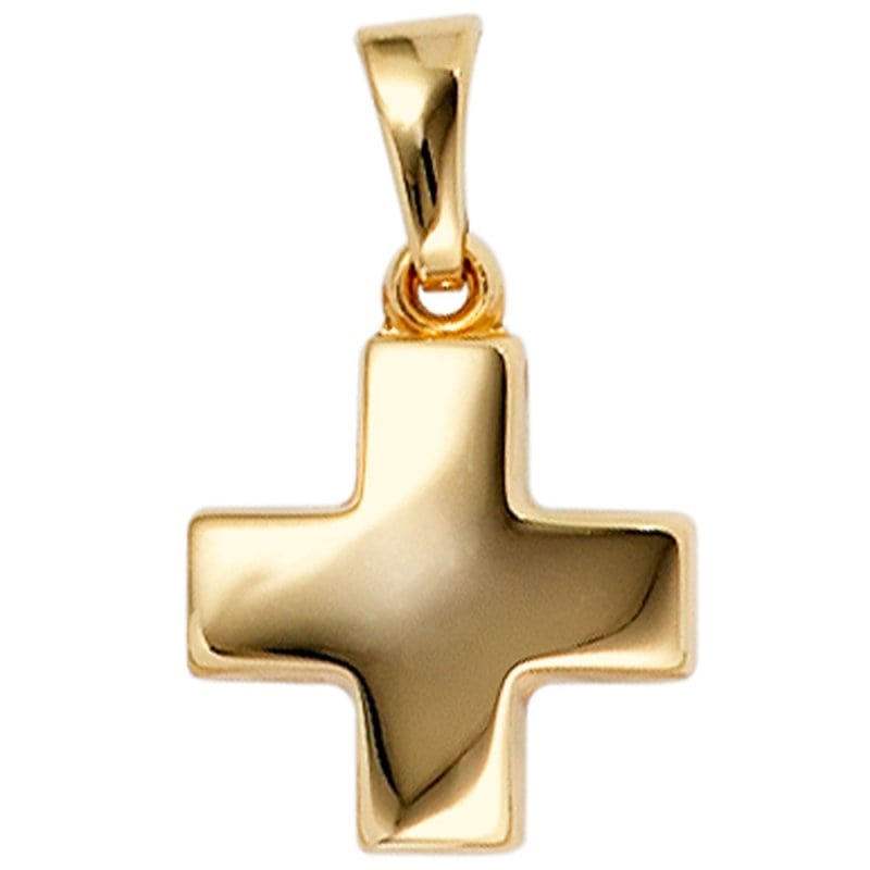 JOBO Anh�nger Kreuz 333 Gold Gelbgold Kreuzanh�nger Goldkreuz