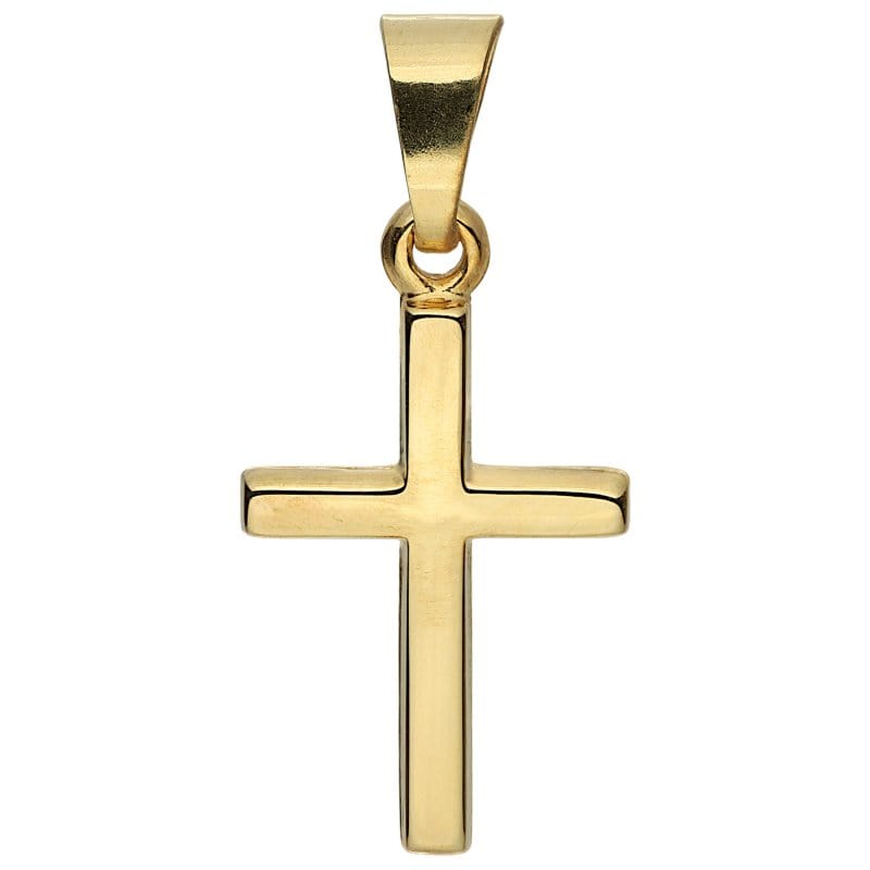 JOBO Anh�nger Kreuz 333 Gold Gelbgold Kreuzanh�nger Goldkreuz