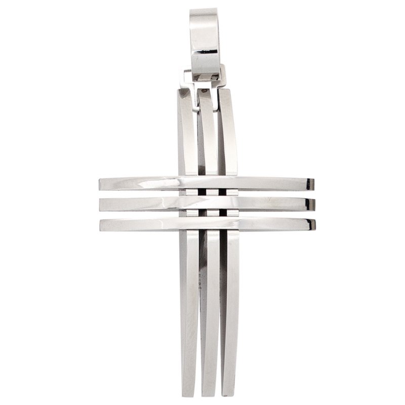 JOBO Anh�nger Kreuz Edelstahl Kreuzanh�nger Edelstahlkreuz