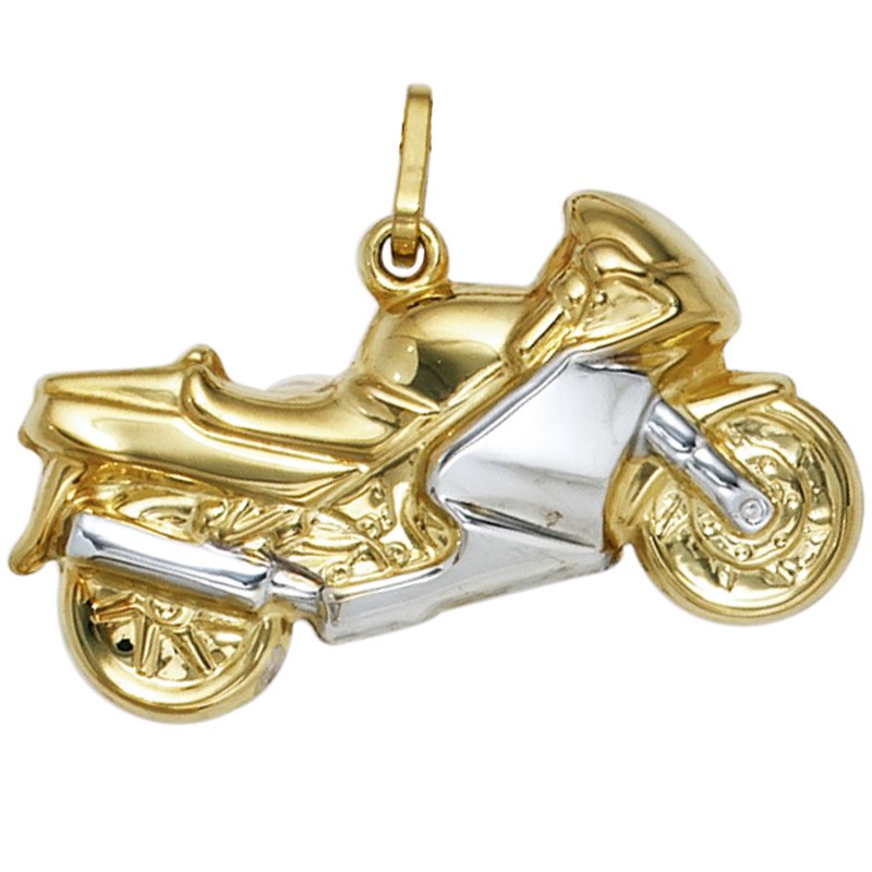 JOBO Anh�nger Motorrad 333 Gold Gelbgold bicolor