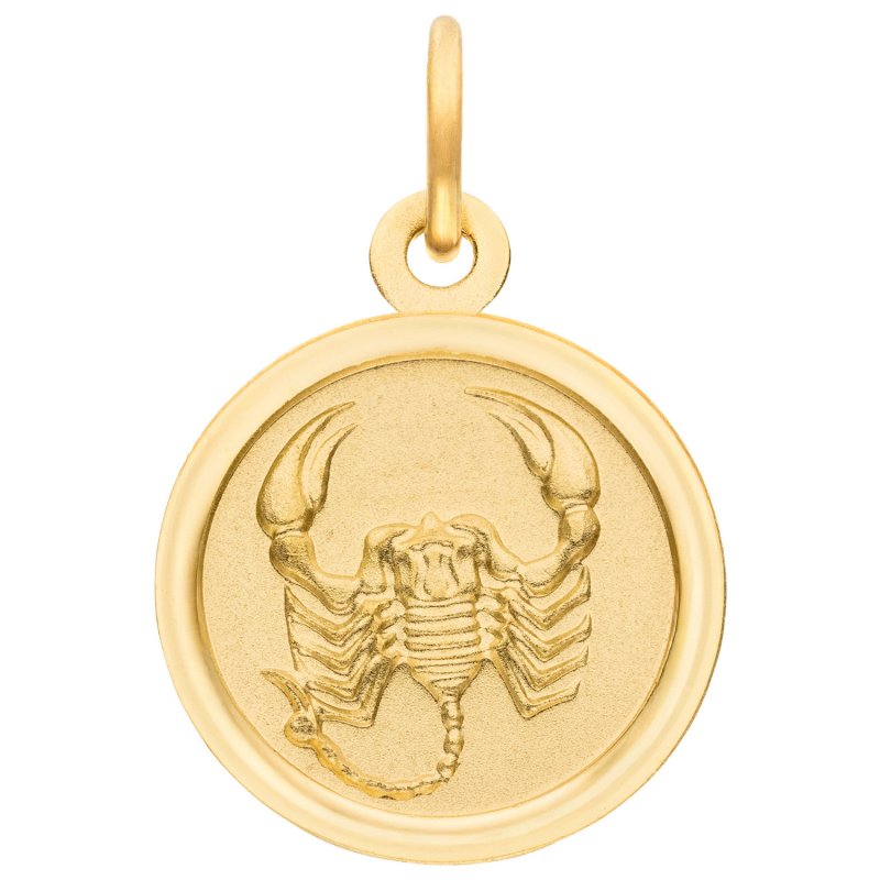 JOBO Anh�nger Sternzeichen Skorpion rund 333 Gold Gelbgold matt