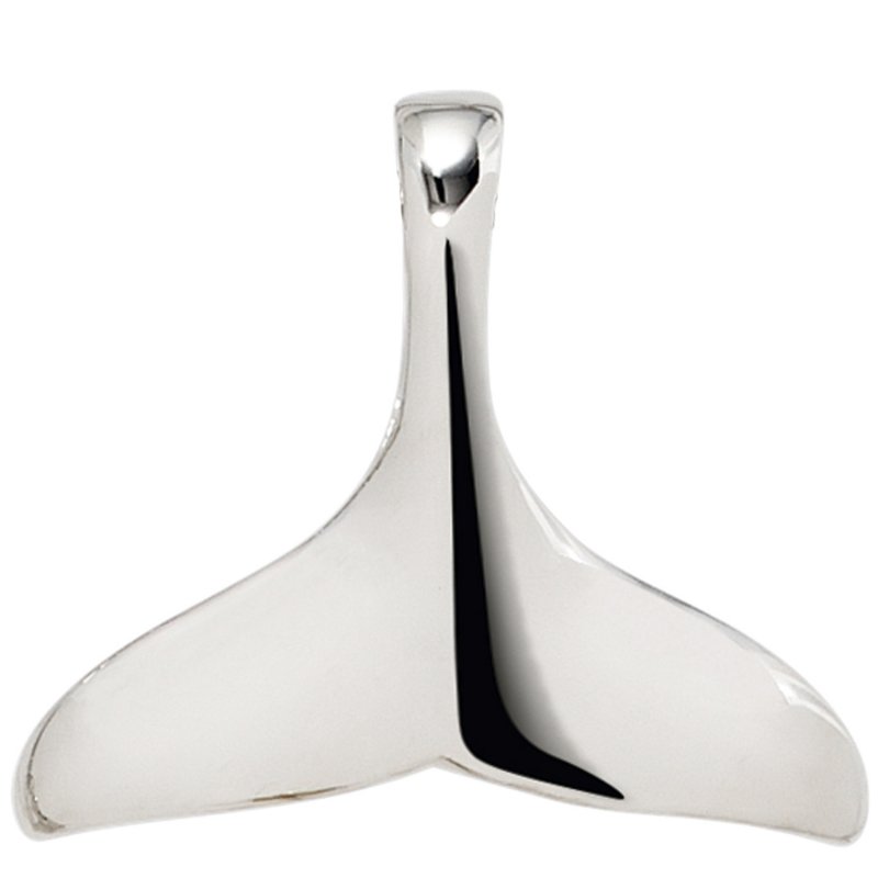 JOBO Anh�nger Walfischflosse 925 Sterling Silber rhodiniert