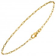 JOBO Ankerarmband Gelbgold 19 cm