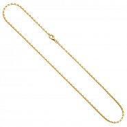 JOBO Ankerkette Gold 45cm massiv