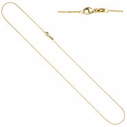 JOBO Ankerkette Gelbgold 750, 45 cm