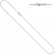 JOBO Ankerkette 950 Platin 60 cm Kette Halskette Platinkette Karabiner