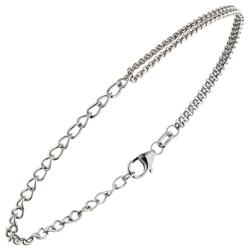 JOBO Armband 925 Sterling Silber 19 cm