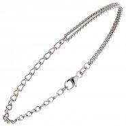 JOBO Armband 925 Sterling Silber 19 cm