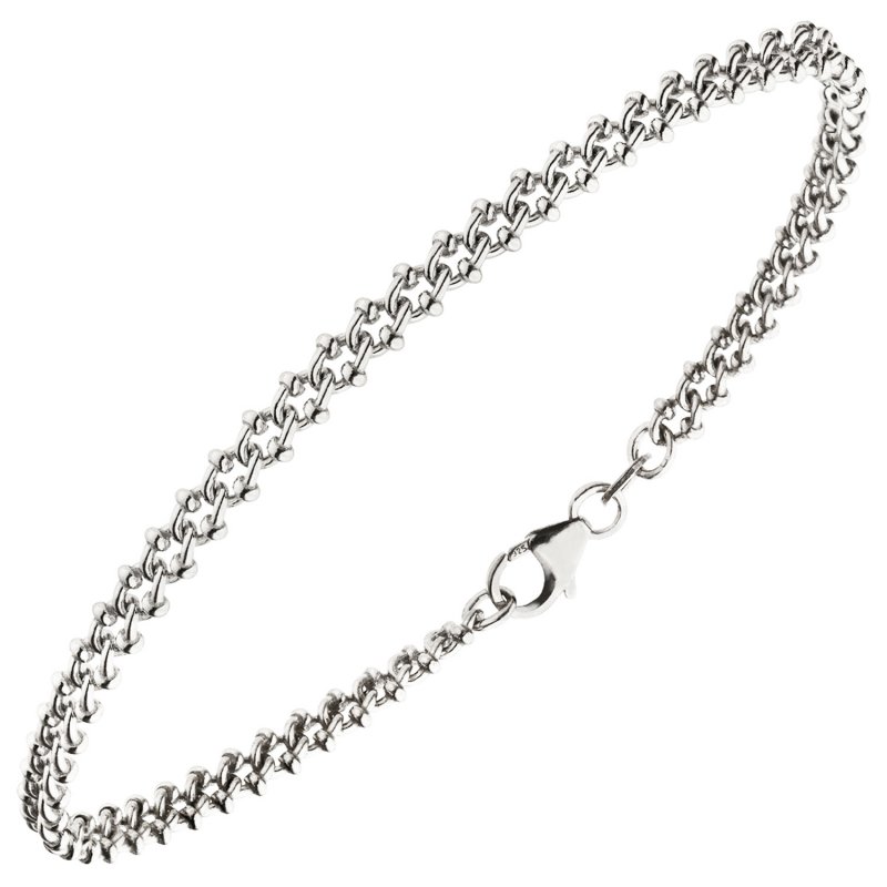 JOBO Armband 925 Sterling Silber 19 cm